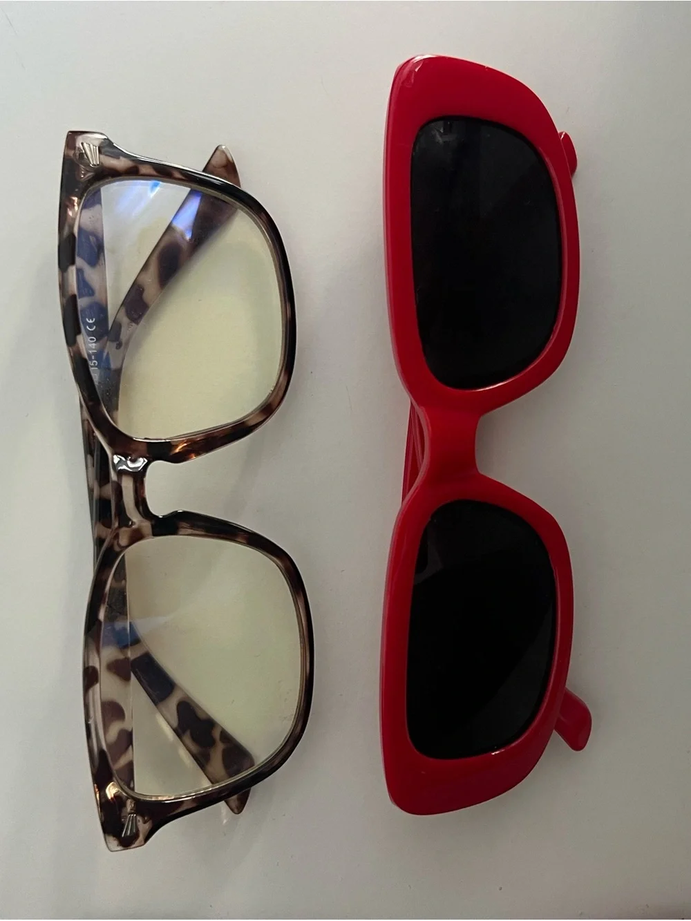 Red Sunglasses & Bluelight glasses